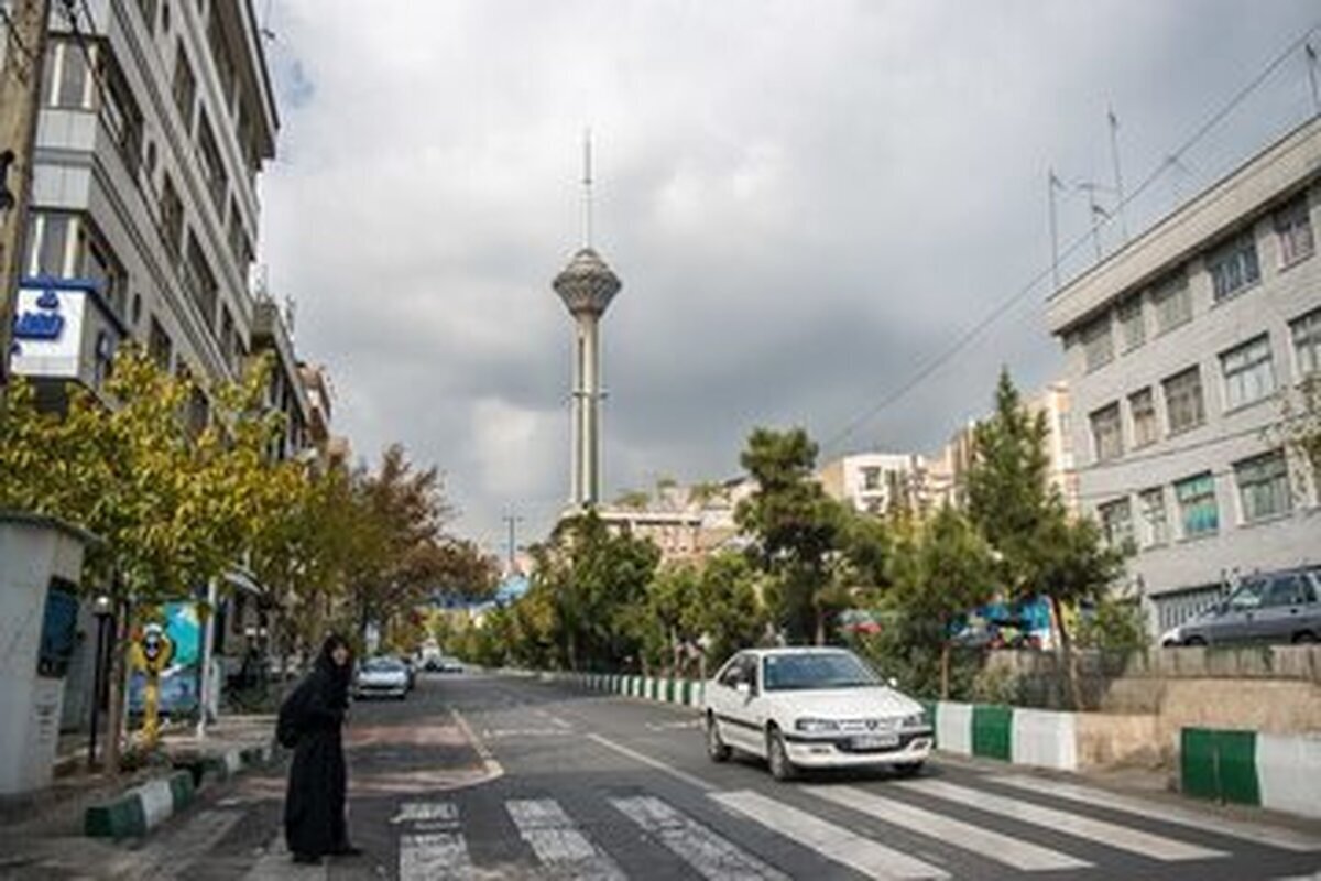 پیش‌بینی هوای تهران تا سه‌شنبه؛ وزش باد و بارش پراکنده